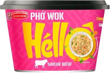 AceCook - Hello Pho Wok Rindfleischgeschmack 76g